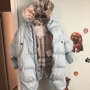 Burberry Skylar Quilted Down Snowsuit